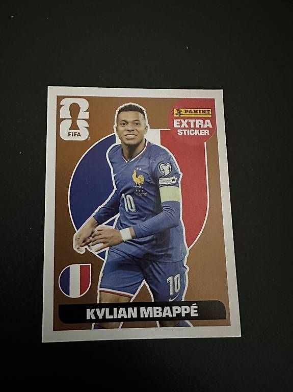Sammelbilder & Trading cards: Mbappe Extra Sticker World Cup 2026 – Gebraucht aus bösingen von tonynosferato