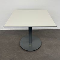Lista Office Motion Sitzungstisch 800x800 mm weiss-anthrazit