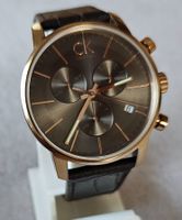 Calvin Klein Chronograph Swiss Made Elegante Herrenuhr