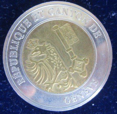 Medaillen: Gedenkmedaille: 1 Sabalier Genève - stgl – Neu (gemäss Beschreibung) aus Luzern von Horoskop1 2