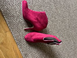 rote/pink high heels tamaris gr 38