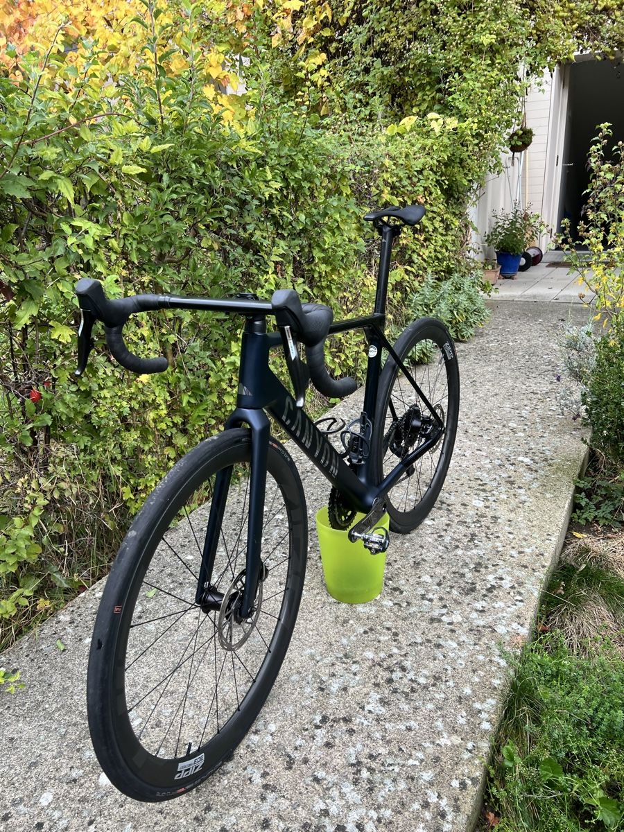 Canyon Ultimate CF SLX 8 AXS Rennrad Deep Ocean Grösse M (D'occasion) à ...
