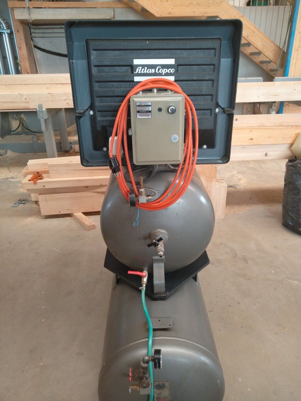 Atlas Copco Compressori: Compresseur Atlas Copco Airlet LE7 – Usato da Orzens venduto da FredMon01 1