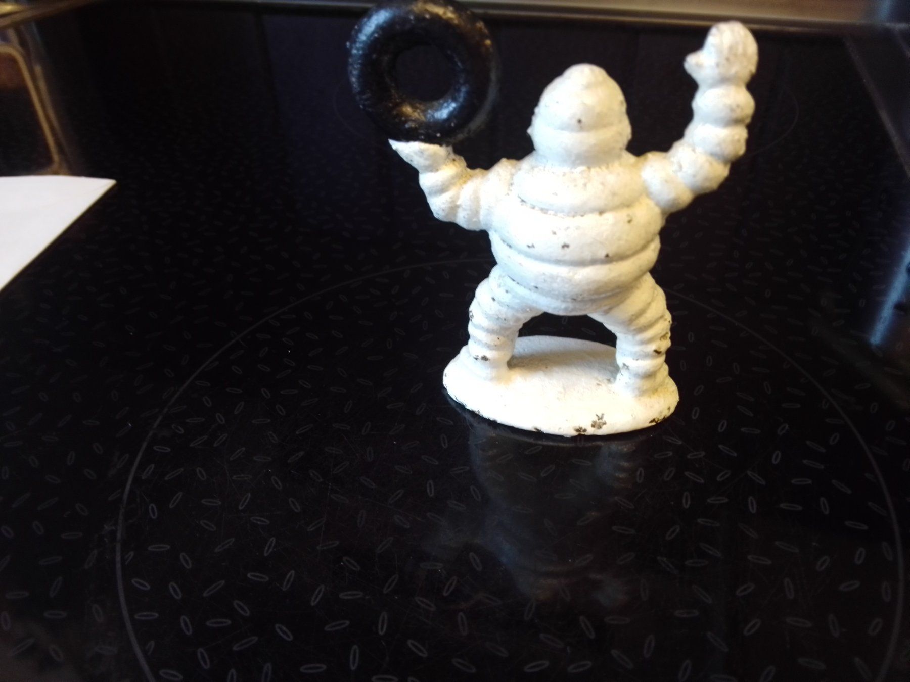Michelin Statuette: Vintage Michelin man aus Eisen – Usato da Adligenswil venduto da madhater 1
