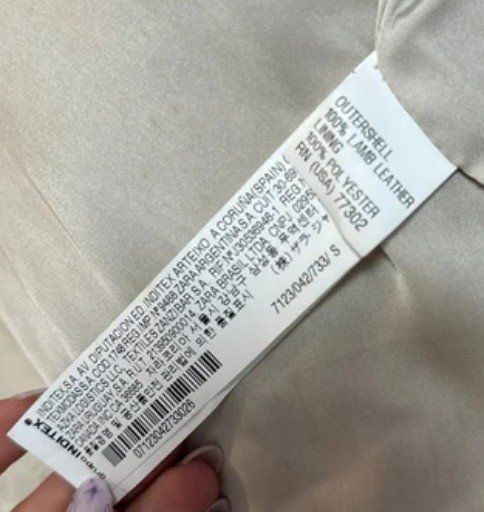 Zara Giacche: Lederjacke von Zara Gr. 36 – Usato da Basel venduto da Luzora 7