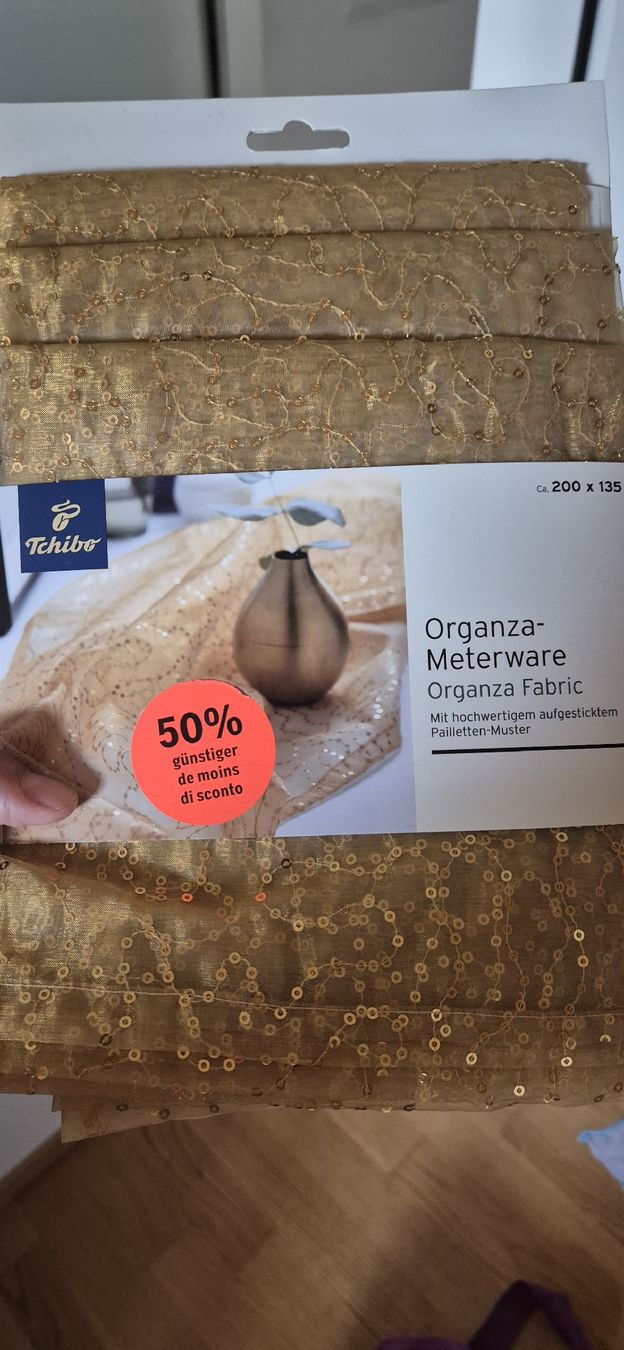 Tessuti: Organza Stoff am Meter – Nuovo (secondo la descrizione) da Rifferswil venduto da Tinaa1987