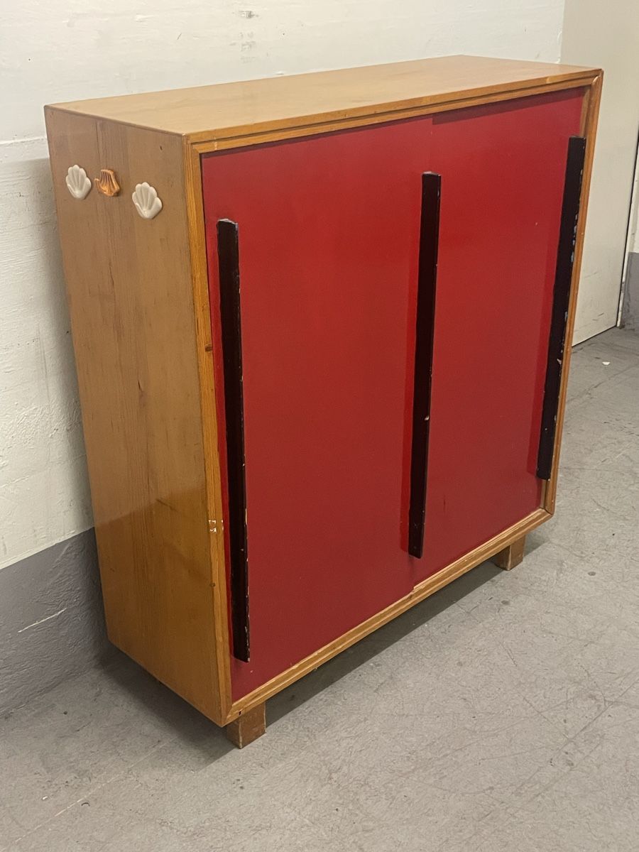 Commodes: Vintage kommode/sideboard mit 2 schiebetüren – D'occasion à Zürich par Vintage-1993 2