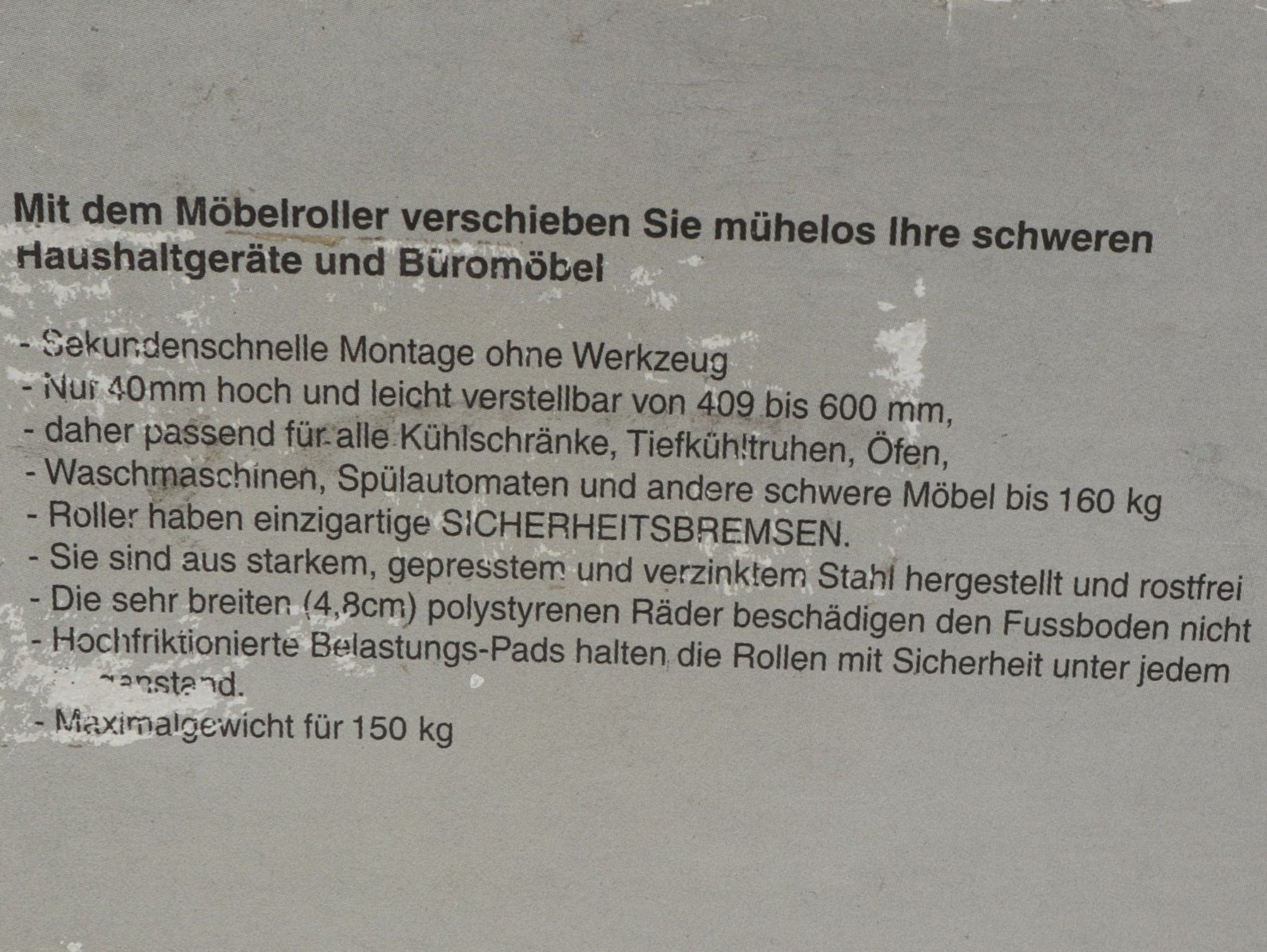 Scaffali: METALL Möbelrollschienen 1 – Usato da Steinen venduto da Restwert_Steinen 4