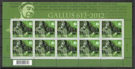 Kleinbogen 1423 1400 Jahre Gallus ** 8.3.2012
