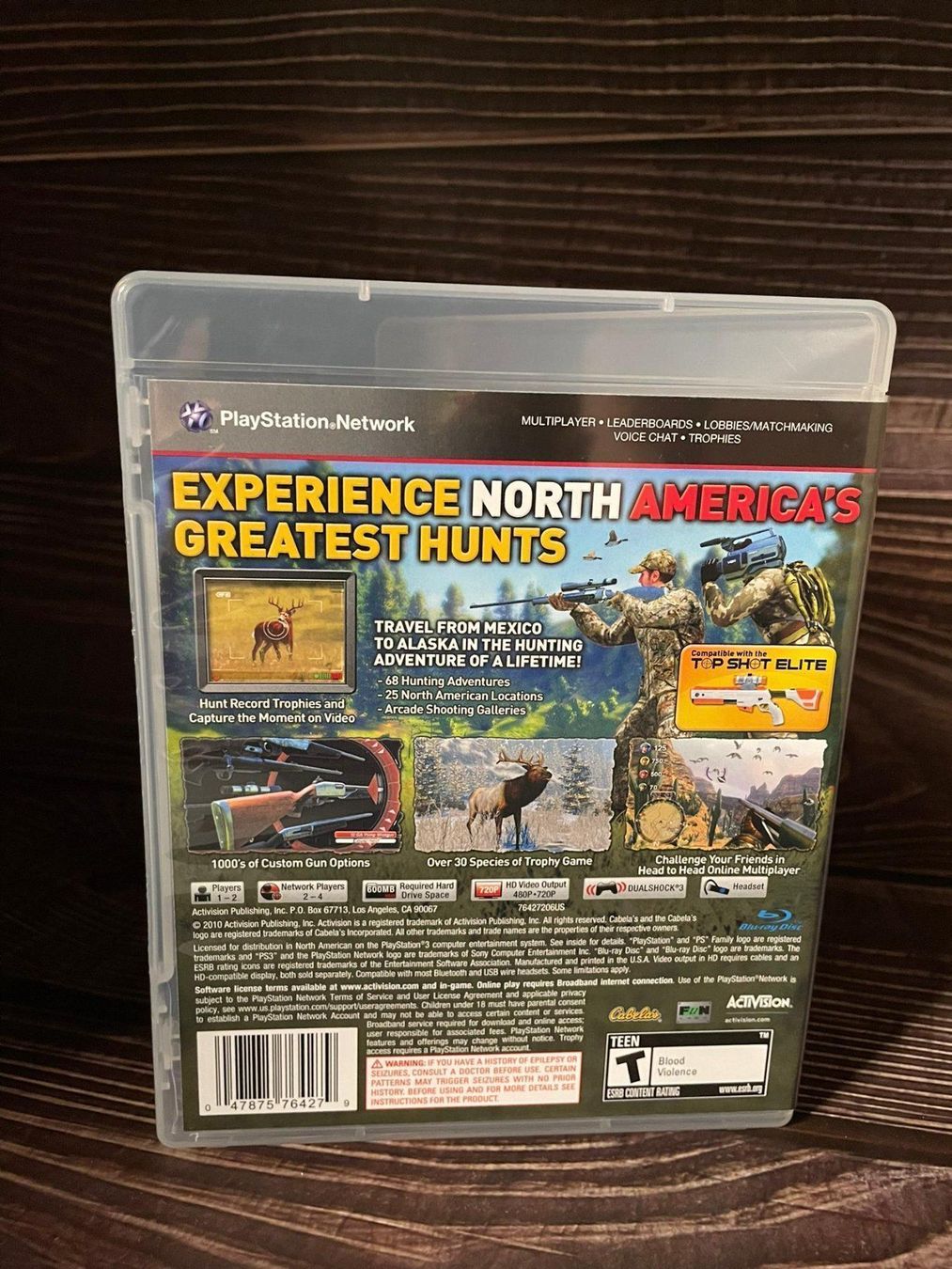 Giochi: Cabela's North American Adventures [PS3] – Usato da Niederwil SO venduto da BlueSonic 1