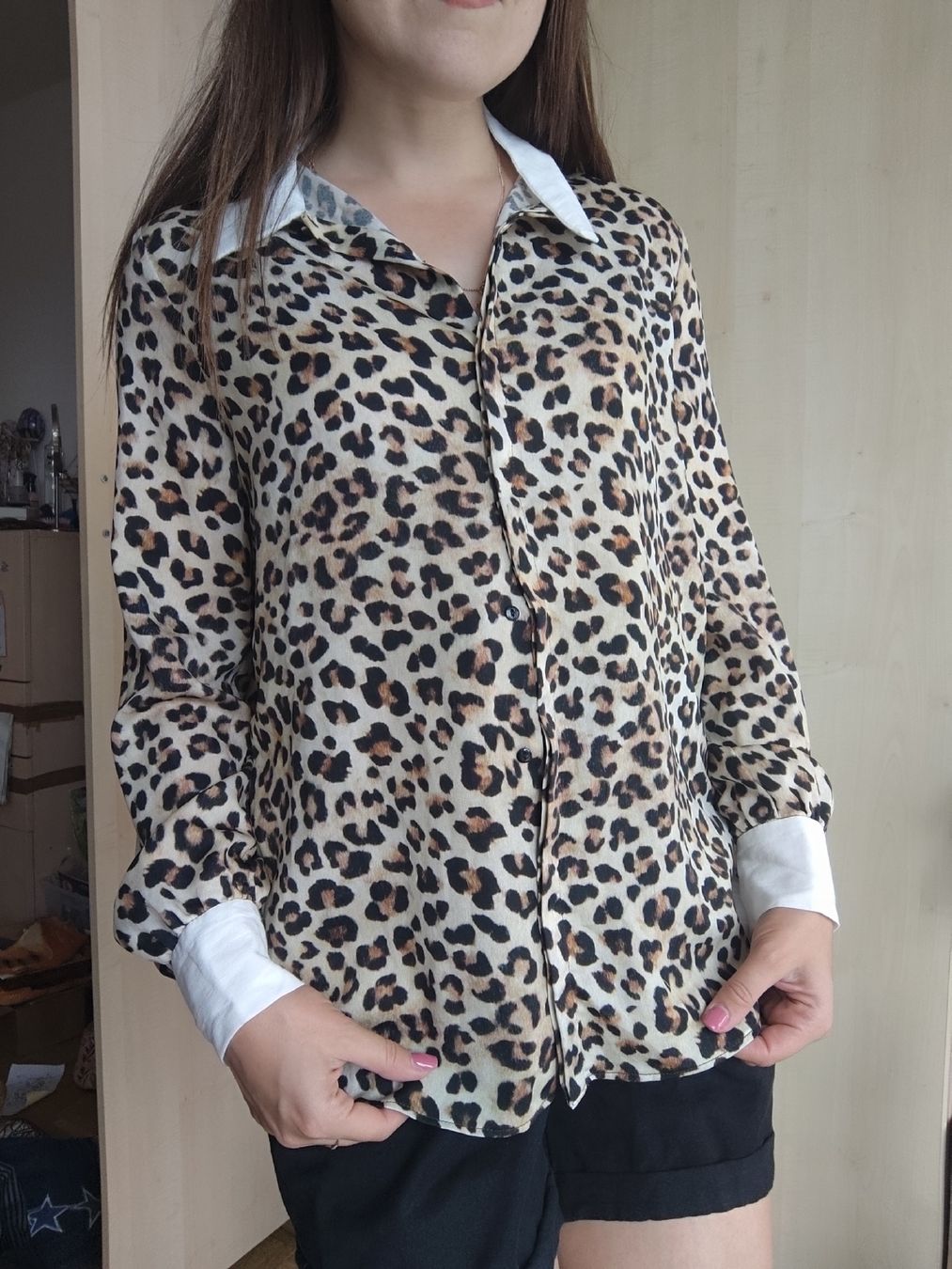 Camicette: Leopard Print Blouse, Size L – Usato da Mägenwil venduto da VintageGirly 3