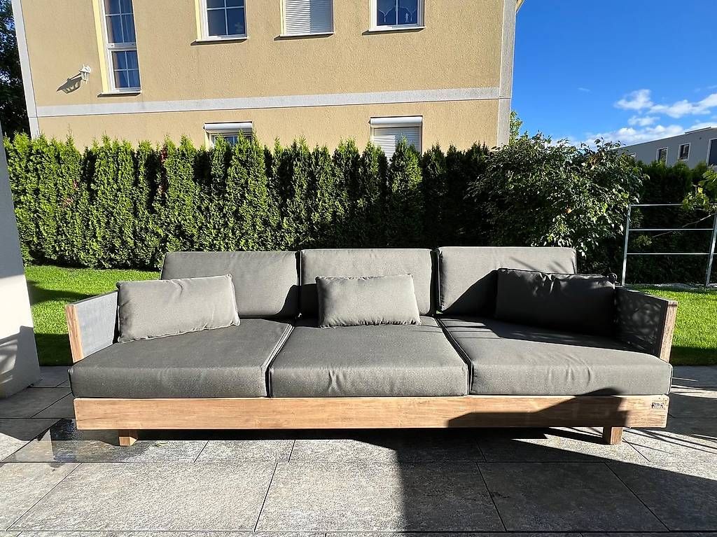 Pfister Poltrone: Teak Gartenlounge – Usato da Hohenrain venduto da sui_slk2 3