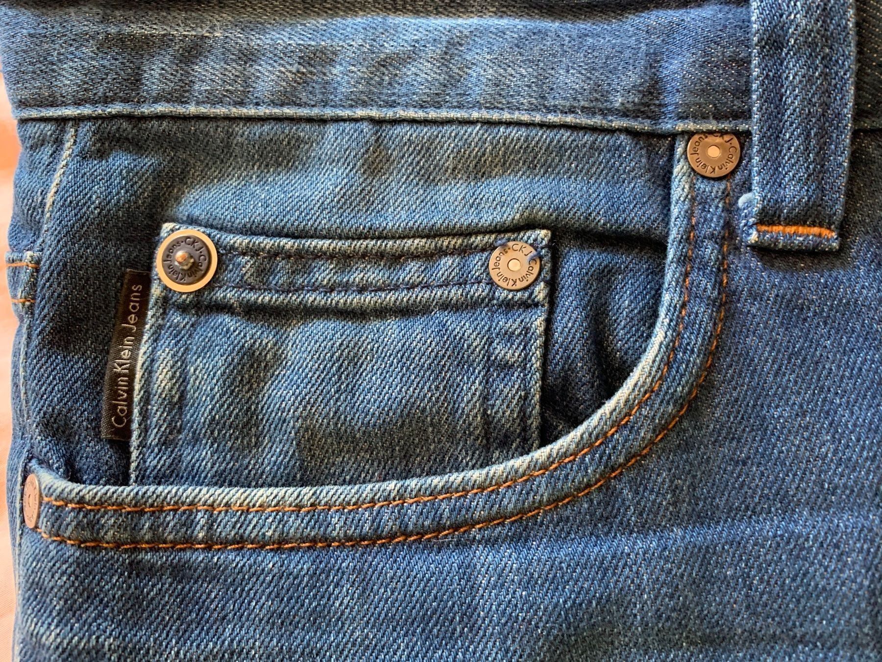 Calvin Klein Pantaloni: Jeans Hose Calvin Klein Slim – Usato da Zürich venduto da ThaliaL 7