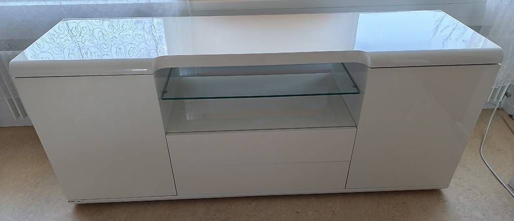 Credenze: Sideboard Weiss - Hochglanz – Usato da Lyss venduto da schopfm