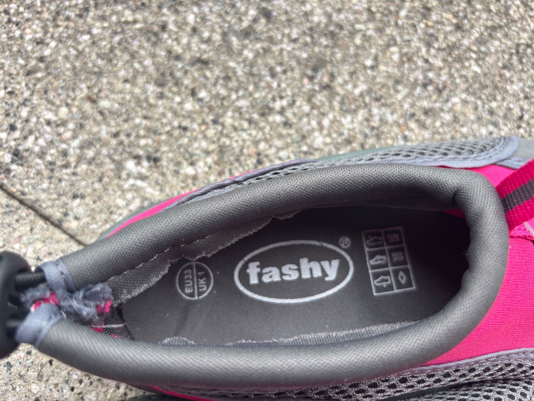 Scarpe da uomo: Badeschuhe Fashy, Grösse 33 – Usato da Cham venduto da CarmenBu 1