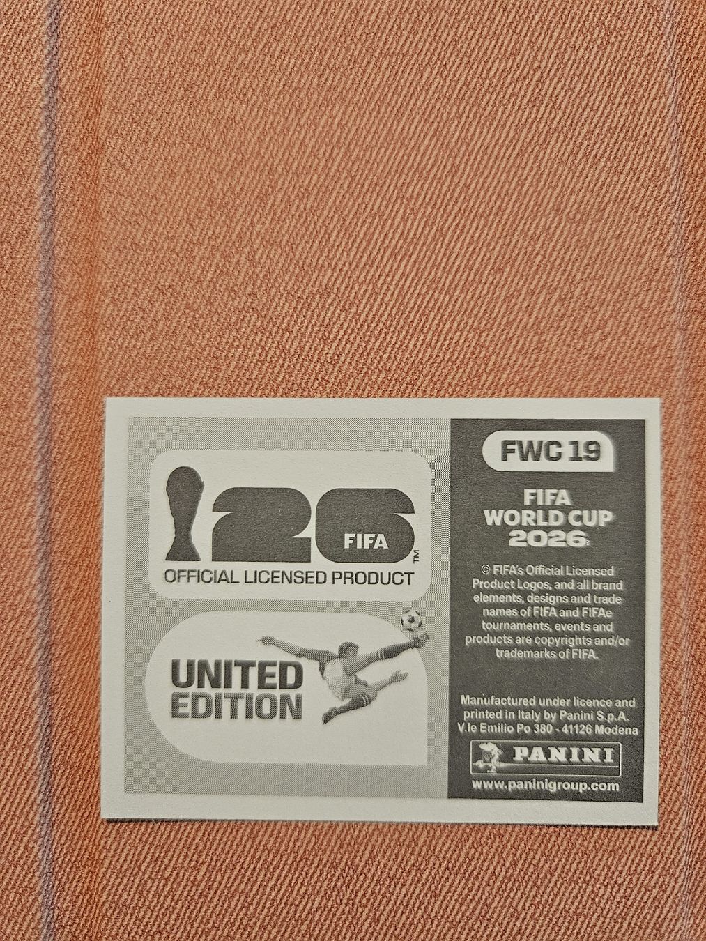 Panini Carte collezionabili: Panini WM 2026 Sticker - FWC 19 – Nuovo (secondo la descrizione) da Reinach BL venduto da BaselStar 1