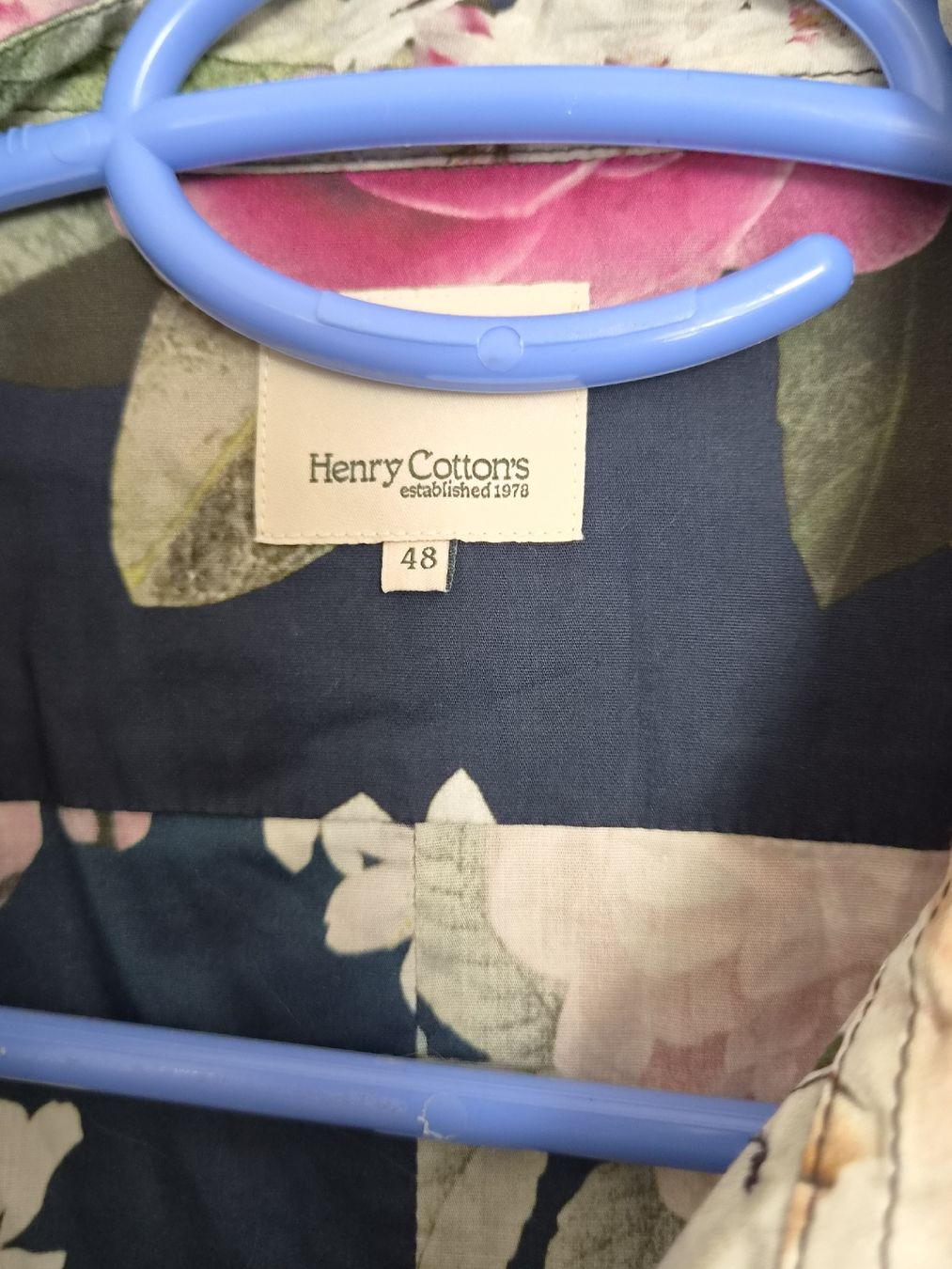 Camicette: Henry Cotton's, blumige Bluse Gr. 48 – Usato da Frenkendorf venduto da Moon111 3