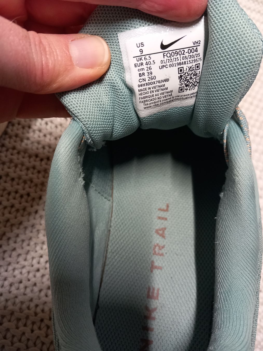 Nike Scarpe da donna: NIKE Juniper Trail 3, Gr.40,5 türkis, top! – Usato da Gwatt (Thun) venduto da umwelt-brocki 5