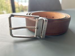 Santoni Gürtel Leder braun Groesse 110/44 gebraucht