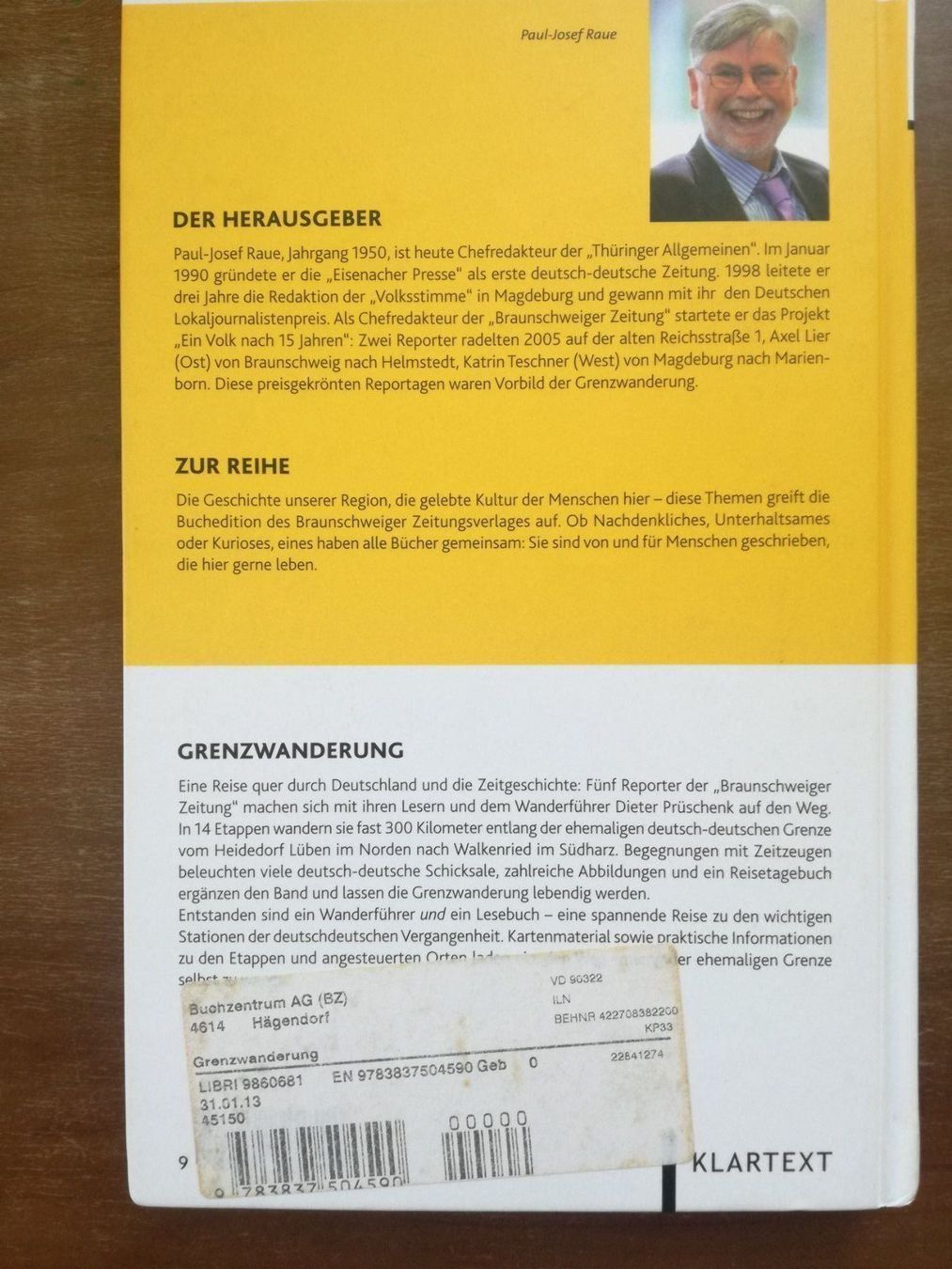 Bücher: Grenzwanderung  ` – Neu (gemäss Beschreibung) aus Zürich von Tolima194 7