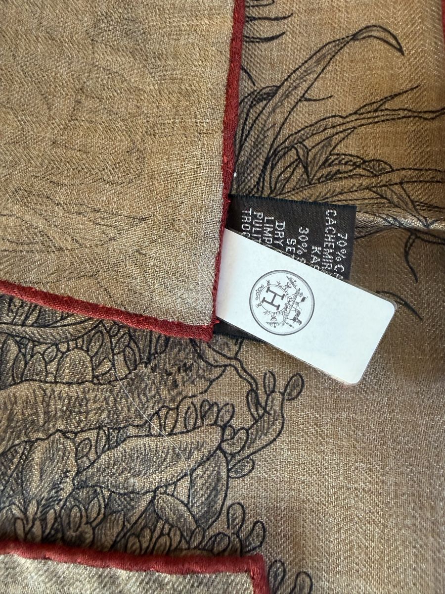 Hermès Foulard & Sciarpe: Châle Hermès 140 All’orto Botanico – Nuovo e nell'imballaggio originale da Founex venduto da dom_bgr7 2