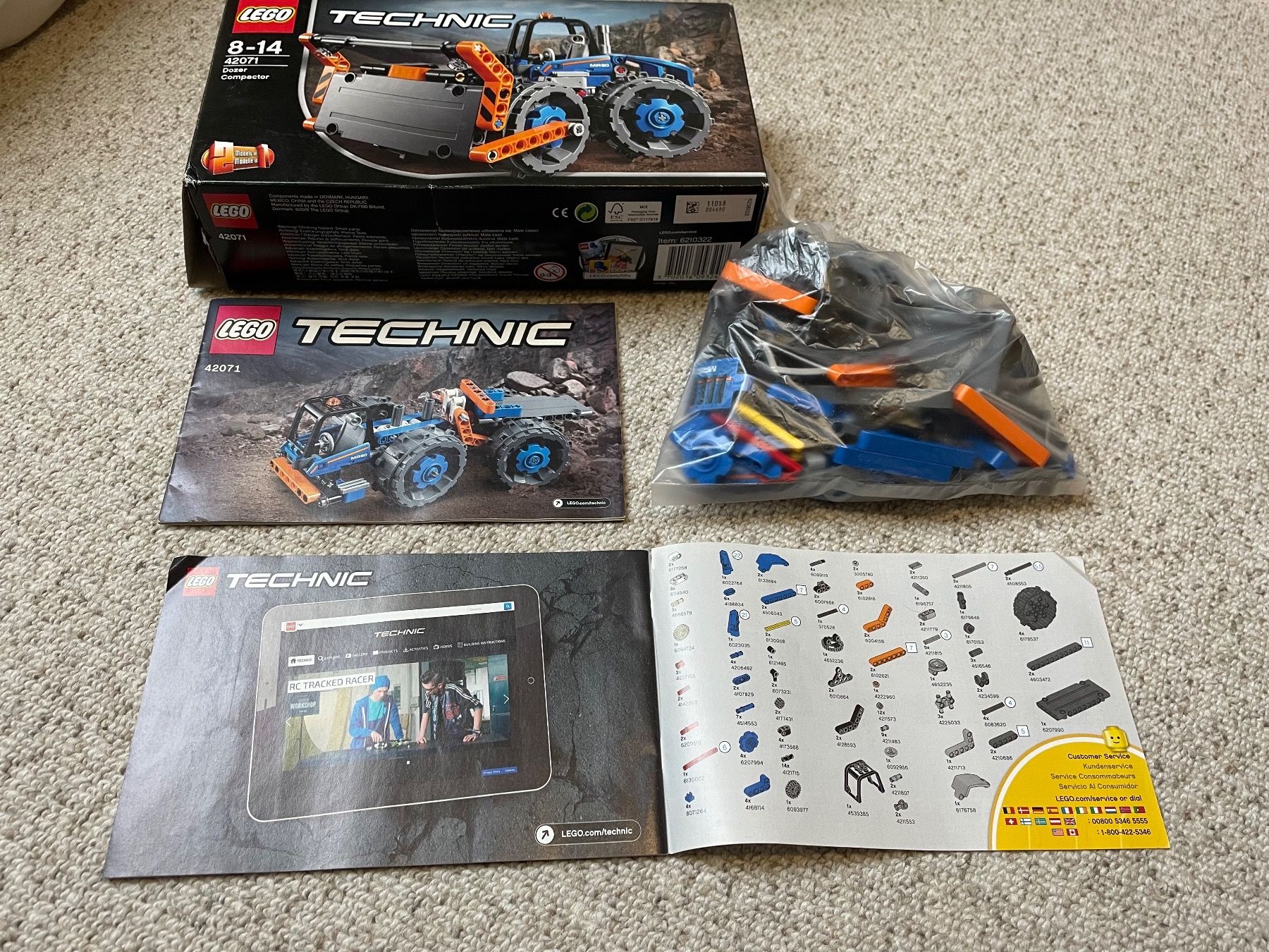 Lego Giocattoli: Lego Technic Dozer Compactor 42071 2in1 8-14 – Usato da Ehrendingen venduto da renue 1