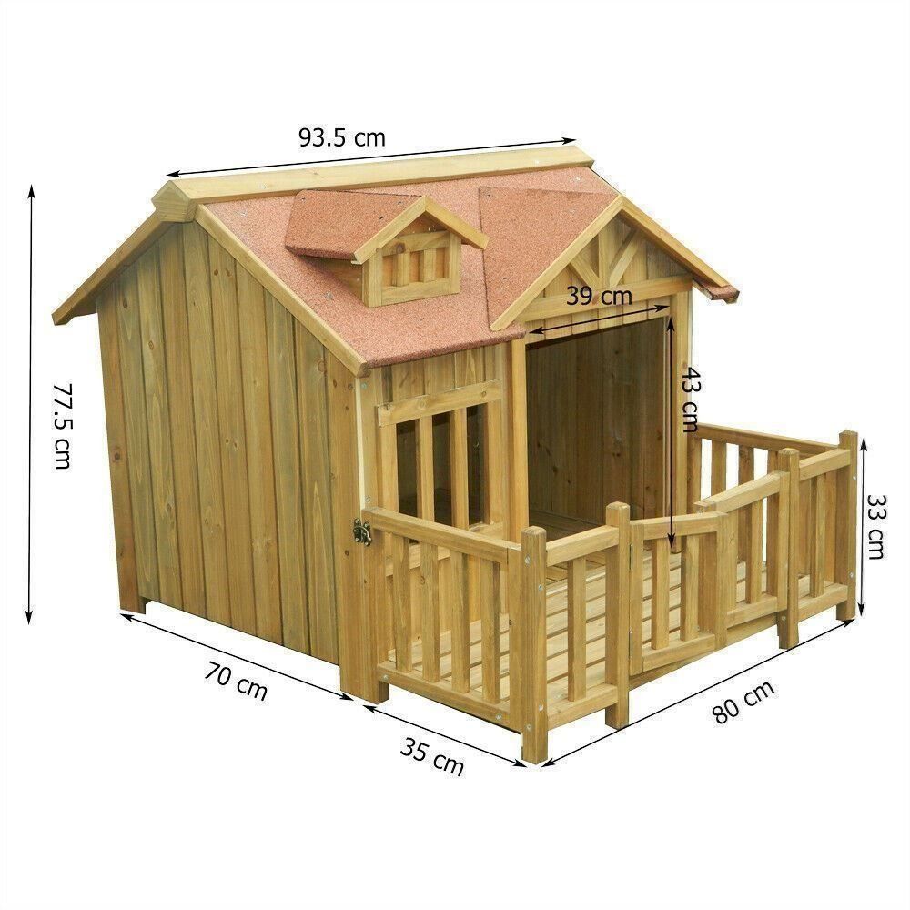 Liege- & Schlafplätze: Wiltec 50030 Luxus XL Hundehütte – Neu und originalverpackt aus Bottighofen von zaap 2