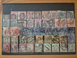 UK Briefmarken auf Karte C5 Zustand gemäss Bilder