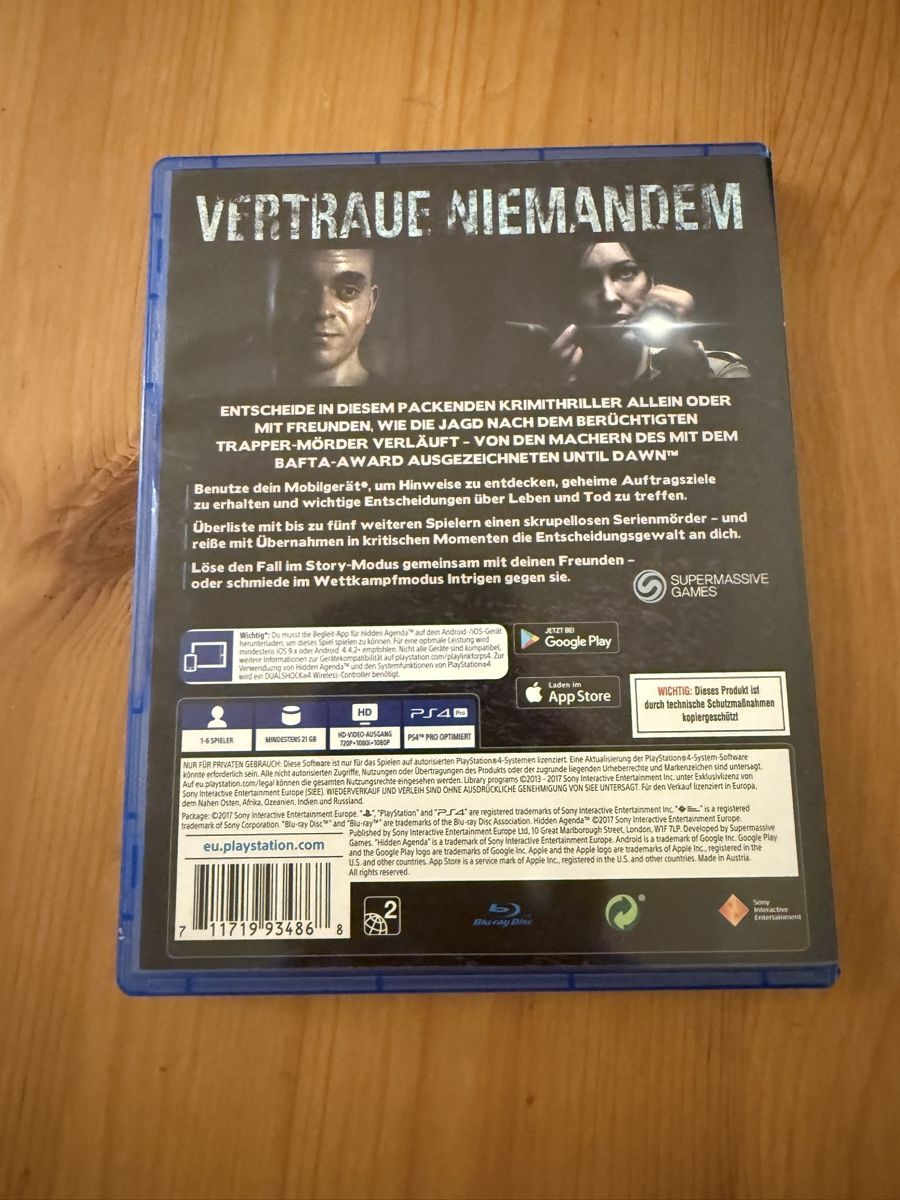 Sony Giochi: Hidden Agenda PS4 – Usato da Glattpark(Opfikon) venduto da Petevisuals 1