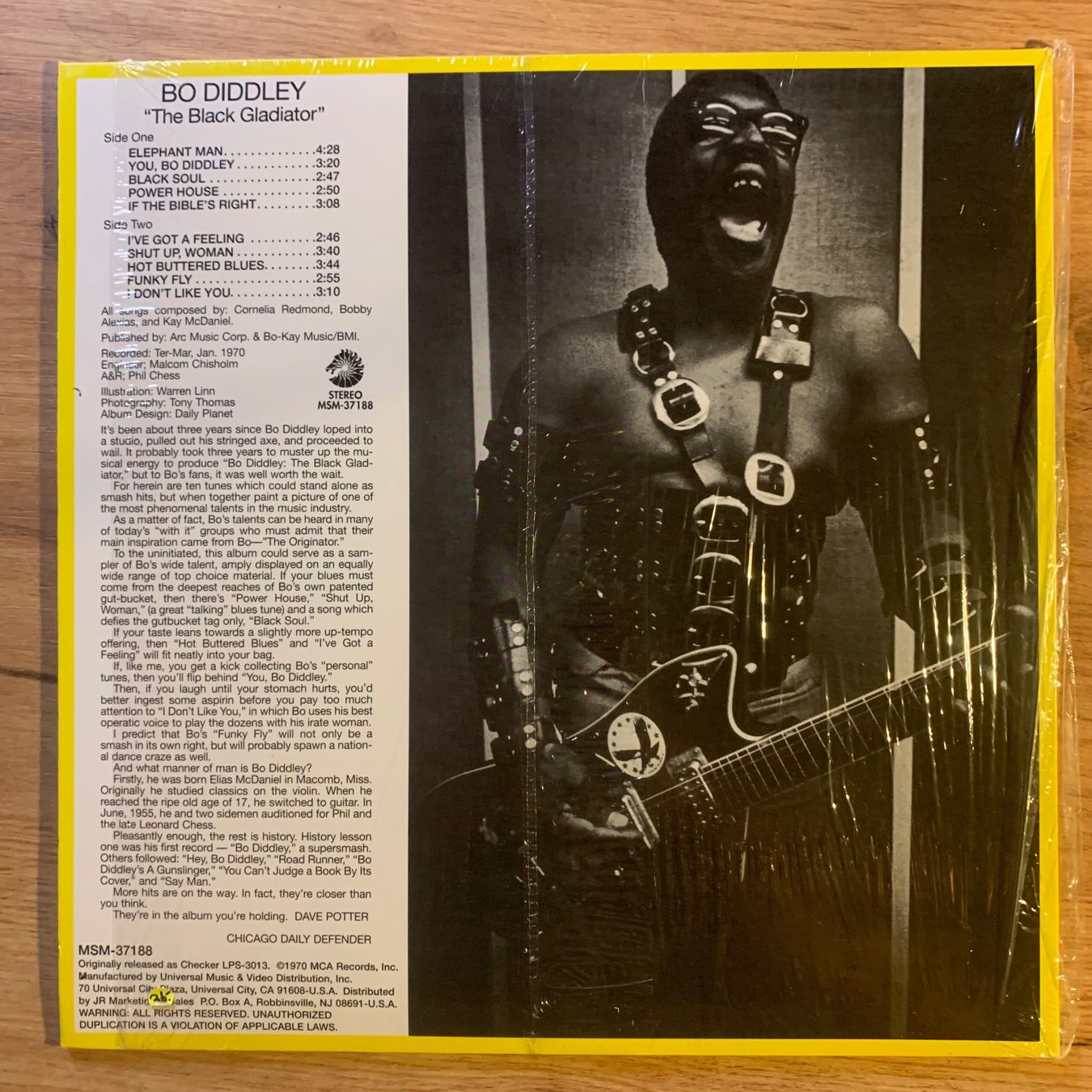 Schallplatten: BO DIDDLEY - THE BLACK GLADIATOR...RE US...EX/NM – Gebraucht aus Gals von Diskopat 1