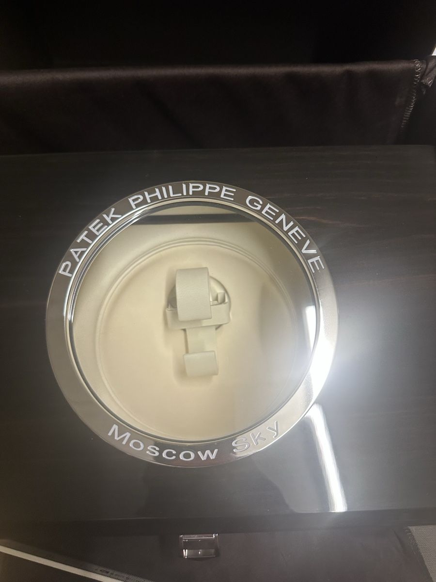 Patek Philippe Uhrenboxen: Boîte Patek Philippe Sky Moscou neuve – Neu und originalverpackt aus Bellevue von bordeaux075cl 5