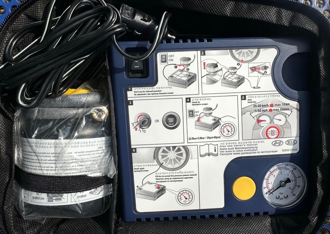 Tutti gli attrezzi: Original Kia Reifenpannenset Kompressor Neu – Nuovo (secondo la descrizione) da Frick venduto da itt_rf2m 2