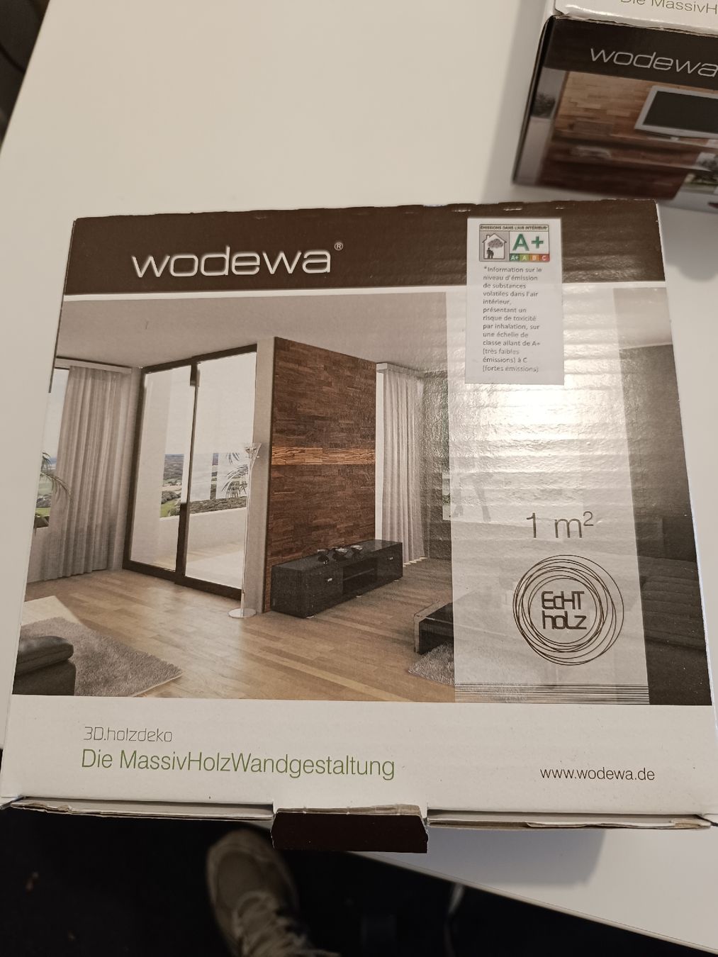 Articoli in legno: Wodewa Echtholz 3D Optik – Nuovo e nell'imballaggio originale da Mellingen venduto da swisslit