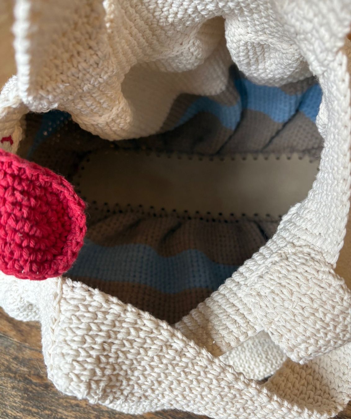 Taschen für Damen: BAG EN CROCHET HANDMADE! PIÈCE UNIQUE – Neu und originalverpackt aus Locarno von NicoNion 5