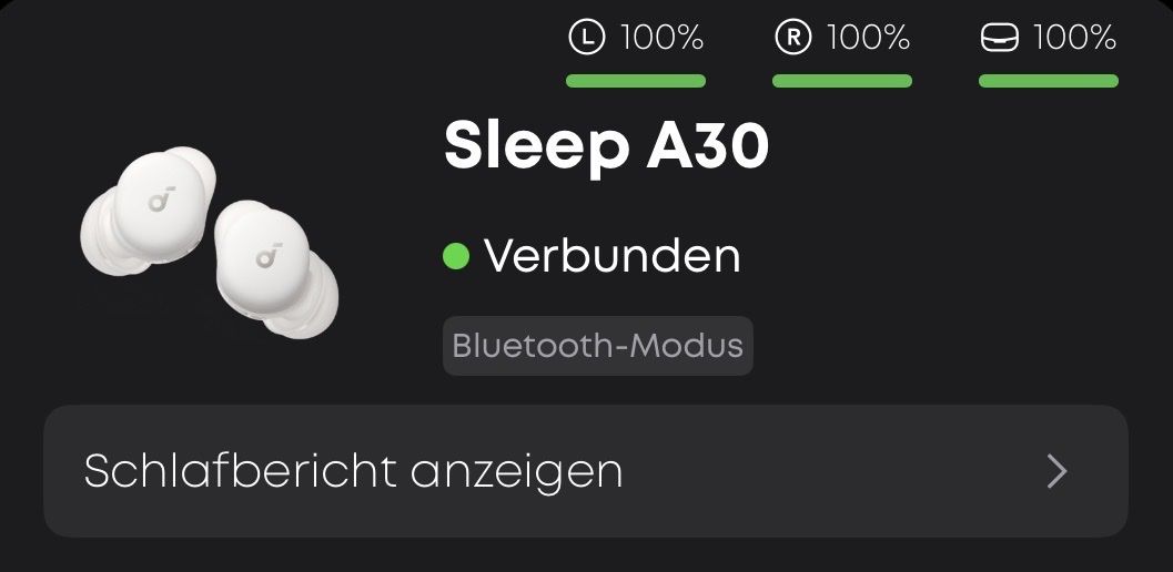 Soundcore Kopfhörer: Soundcore Sleep A30 mit Ladecase – Gebraucht aus Rheinfelden von Dermatix 3