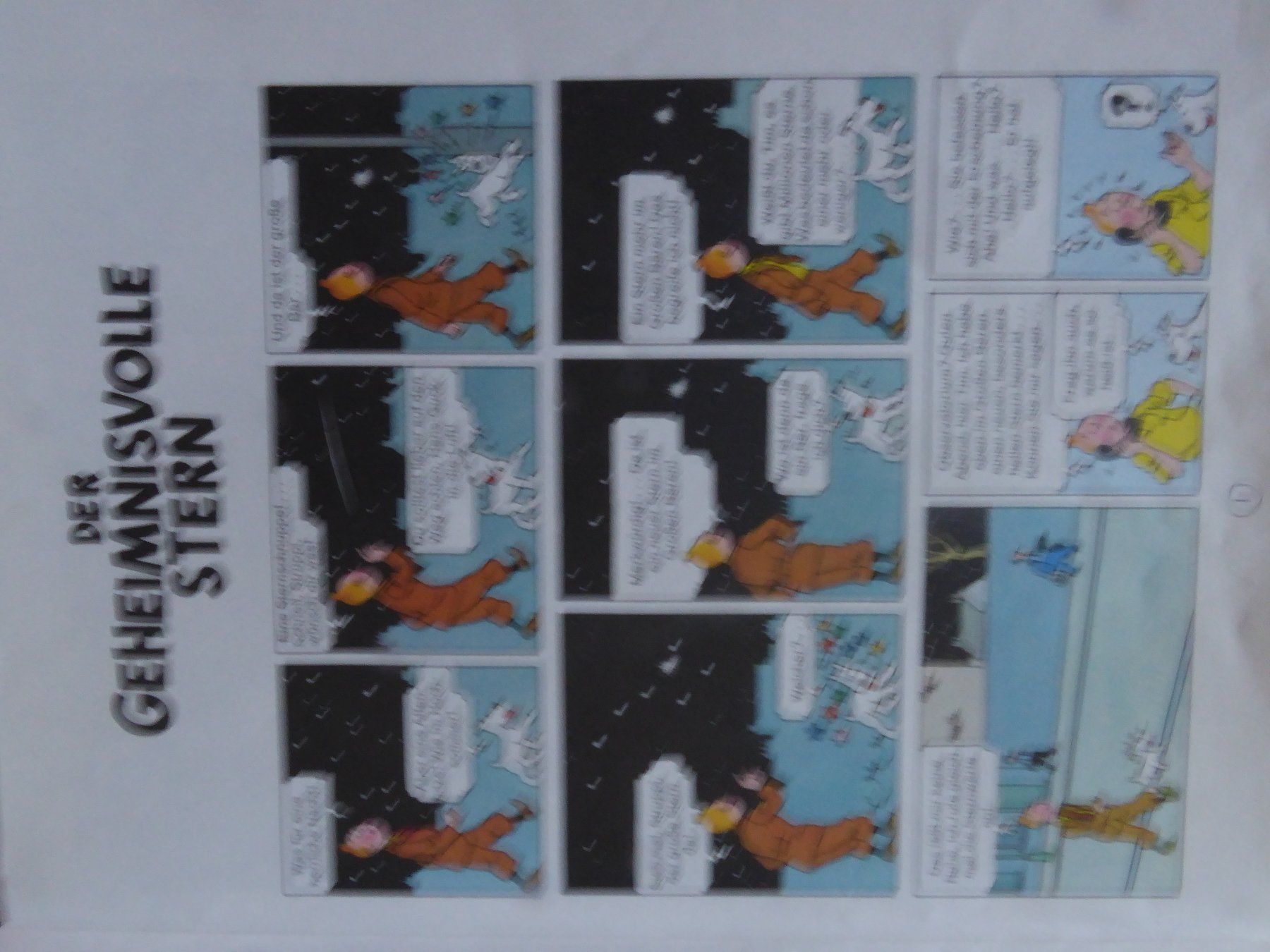 Fumetti: Tim & Struppi der geheimnisvolle Stern – Usato da Gossau SG venduto da tenerife11 3