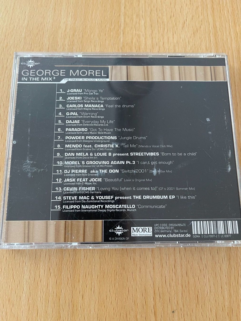 CDs: George Morel - In the Mix – Gebraucht aus Rüti ZH von alumedien 1