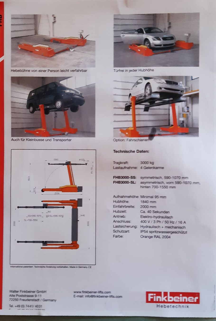Piattaforme elevatrici & Crick: Auto Hebebühne – Usato da Sins venduto da RR21 4