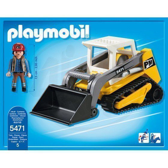 Playmobil Giocattoli: PLAYMOBIL 5471 Ketten-Kompaktlader – Nuovo e nell'imballaggio originale da Beckenried venduto da angel-mountain 3