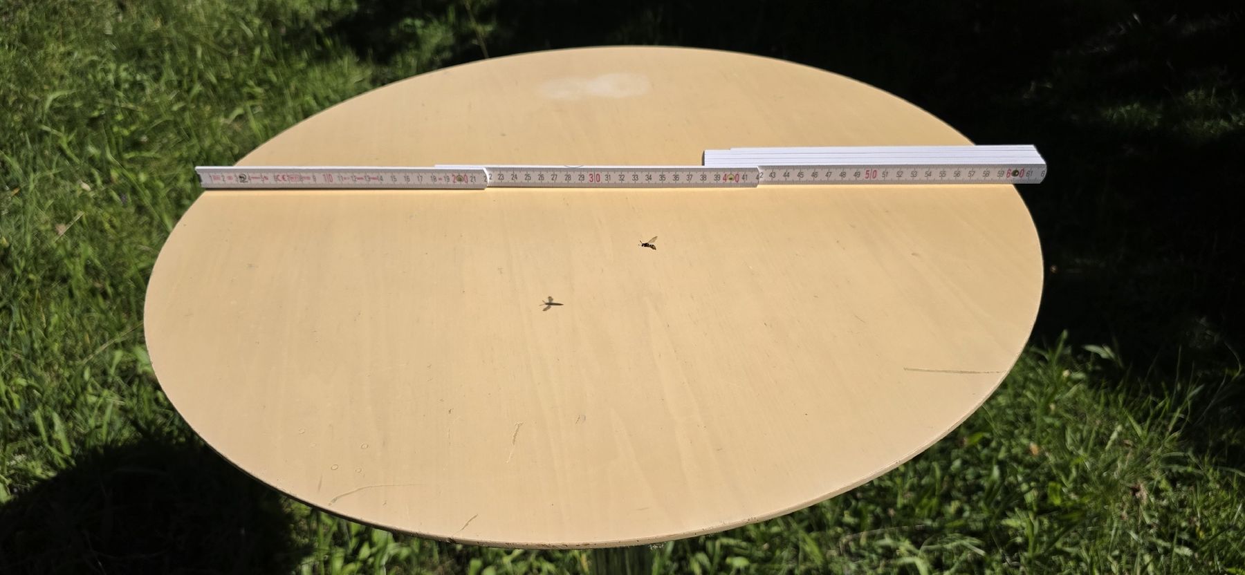 Tavoli: Stehtisch Chrom Holzplatte rund gebraucht – Usato da Madetswil venduto da rolfmartin 3