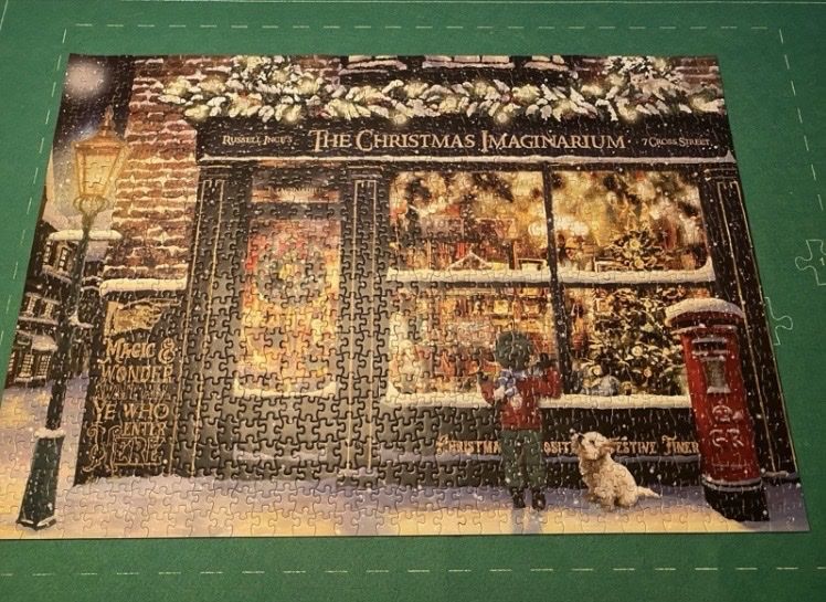 Puzzles: Adventskalender Puzzle, 1000 Teile – Gebraucht aus Malters von Lila-Nissie 2