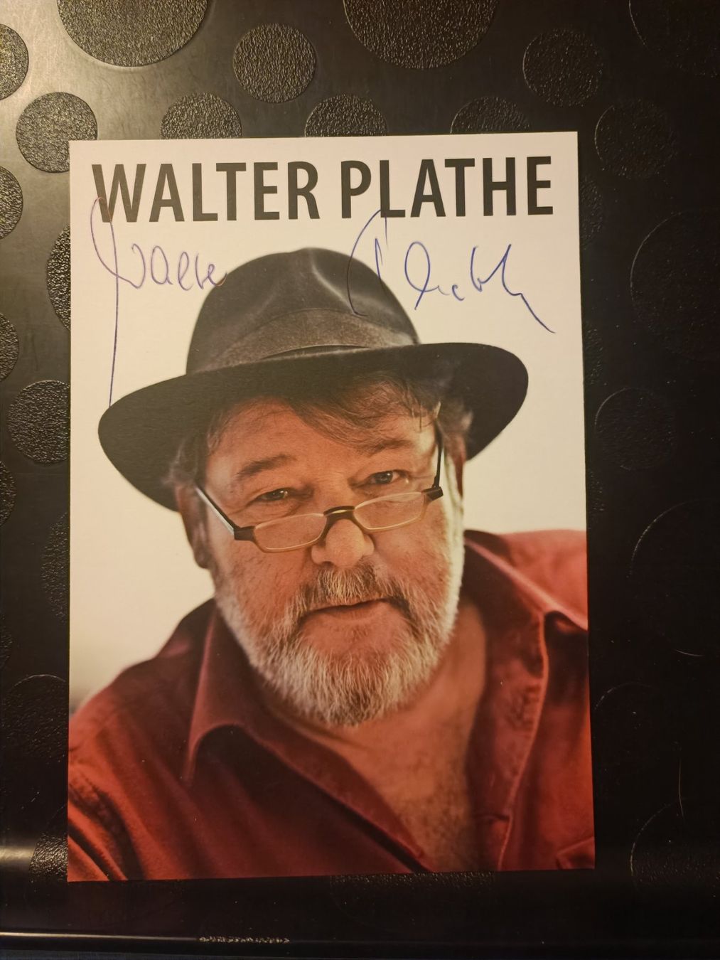 Autografi: Walter Plathe - handsigniert – Usato da Menziken venduto da Artographs