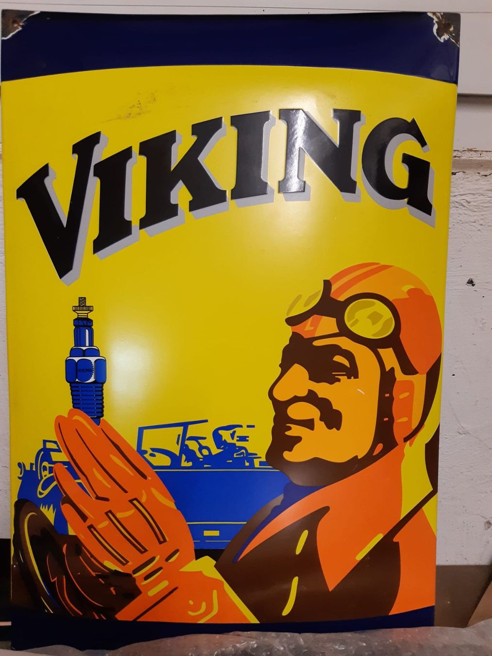 Schilder: Blechschild viking – Gebraucht aus Müllheim Dorf von mkl_vz52