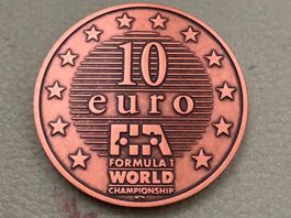 F1 Ralf Schumacher Medaille1997  FIA World Championship