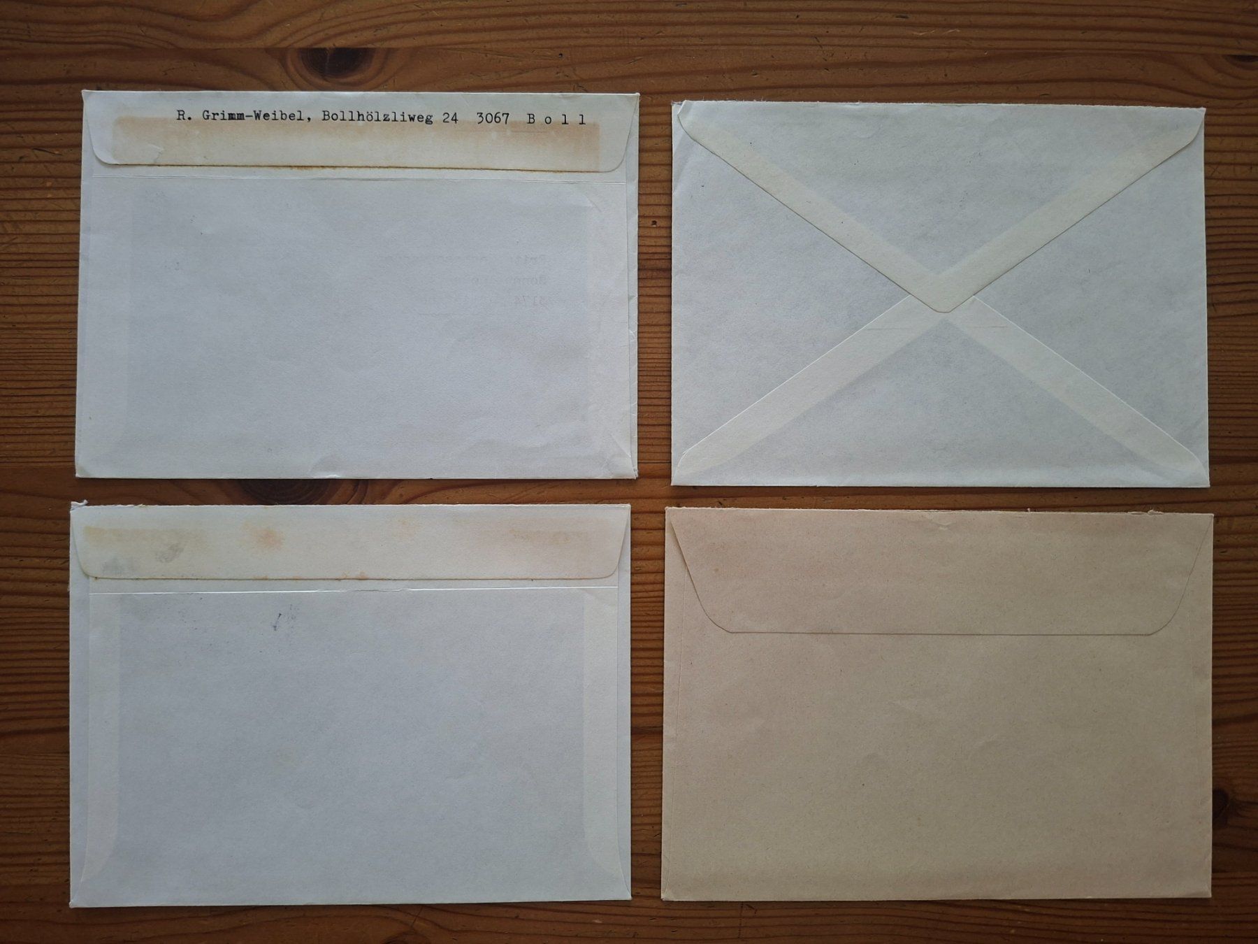 Buste & buste per spedizione: Briefumschläge – Usato da Hinterkappelen venduto da 1399 2