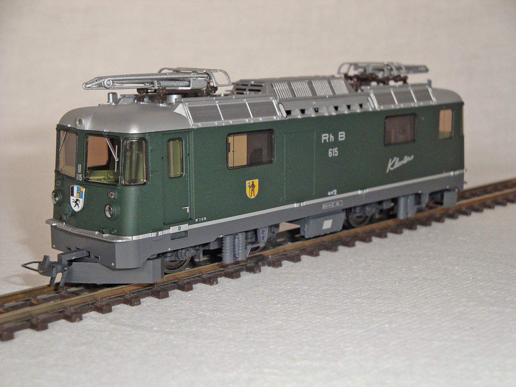 Bemo Modelleisenbahnen: Bemo RhB-Ge 4/4 II 615 KLOSTERS – Neu und originalverpackt aus Wolfwil von heinzs3575 5