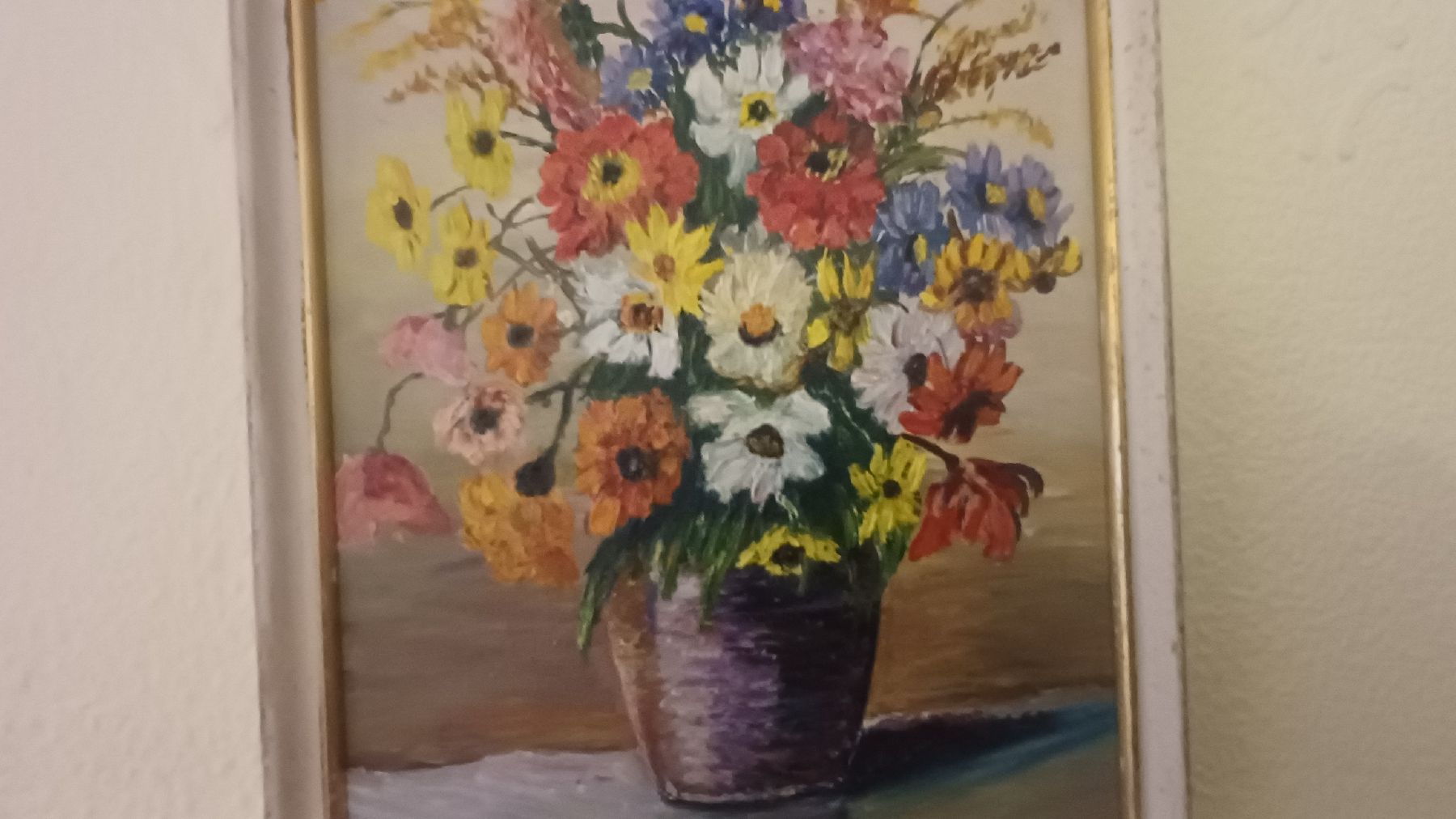 Dipinti: Schönes Blumenbild Handgemalt  – Usato da Flawil venduto da Pinkmalibu 7