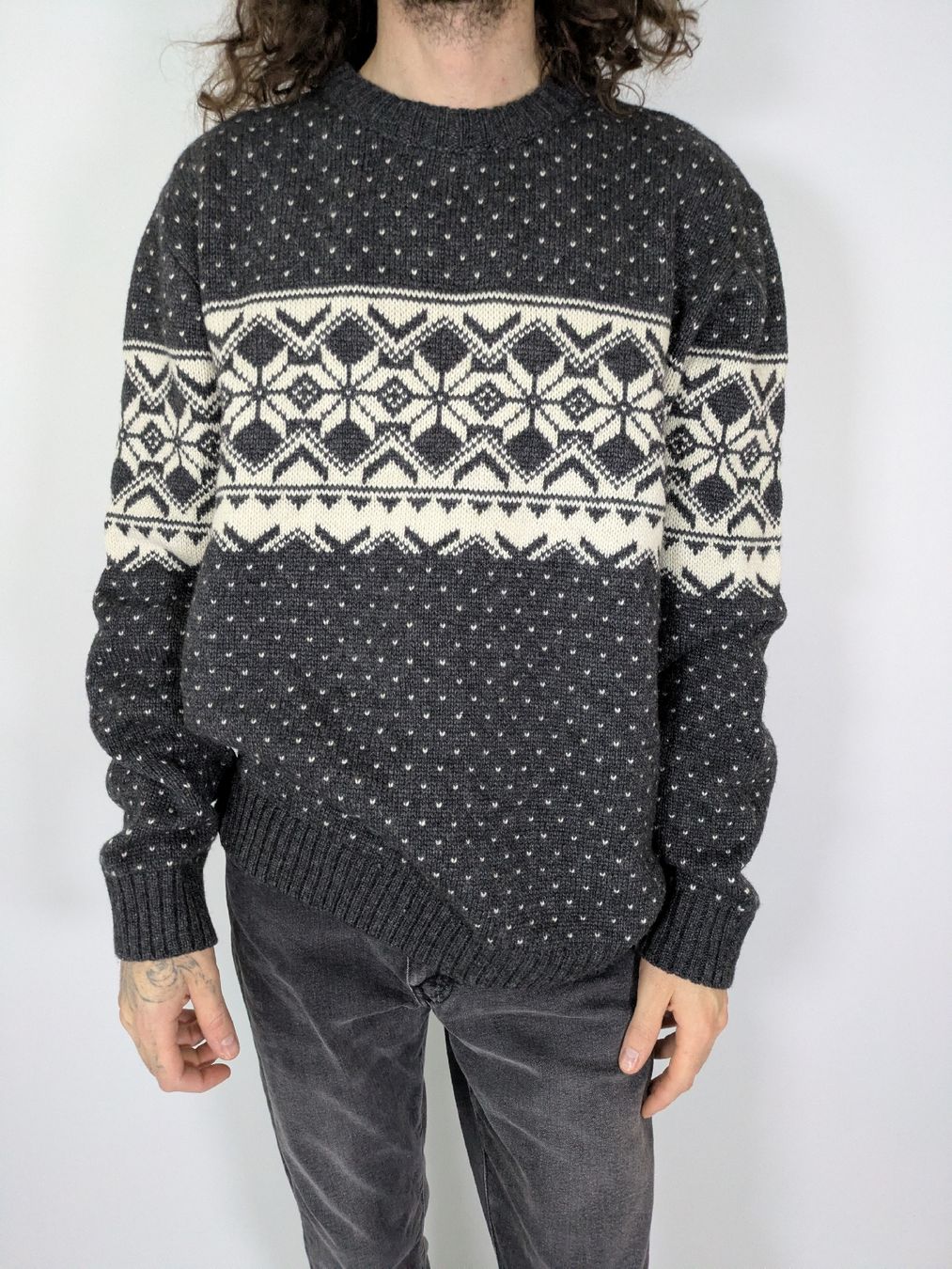 Maglioni & Felpe: Winterpullover von Nirvana, Grösse XL, 49% Wolle – Usato da Rorschach venduto da joh_v2y2