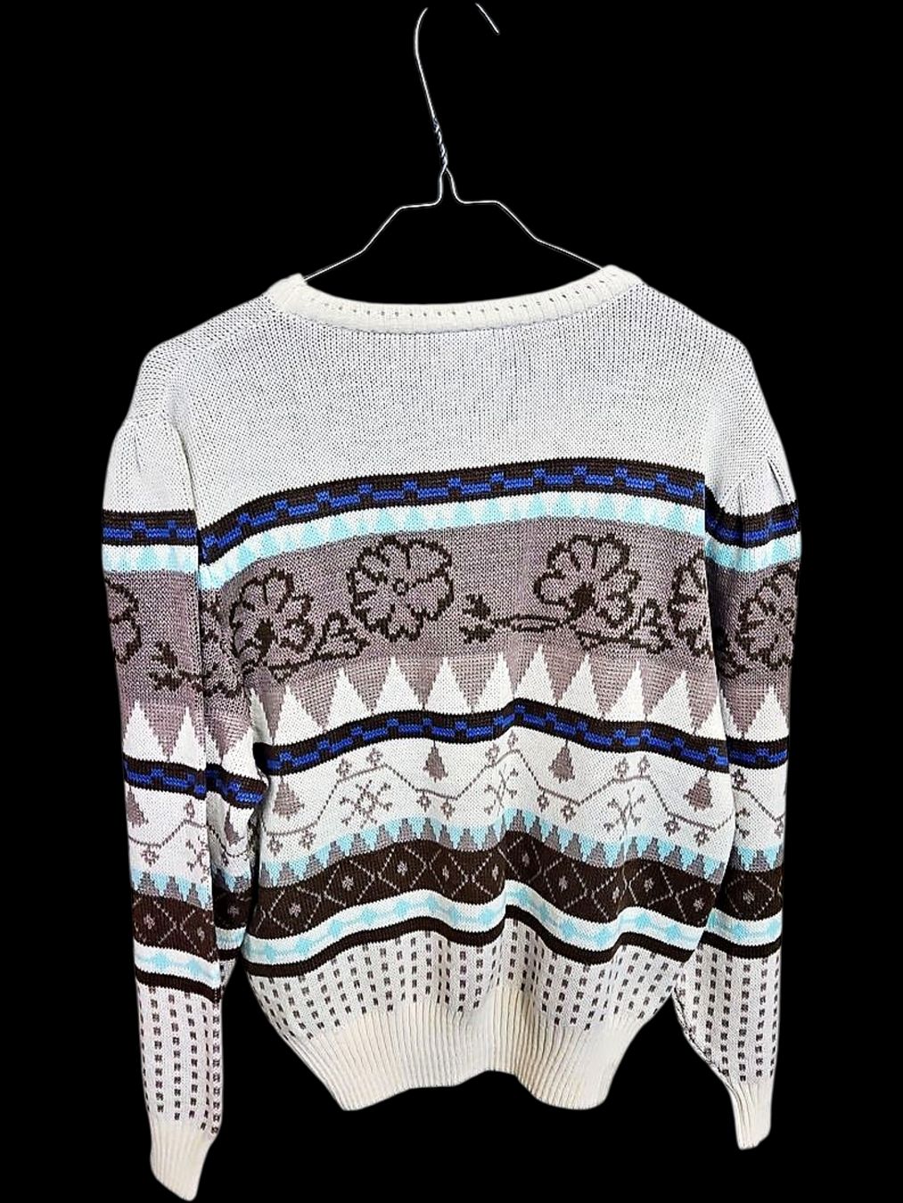 Element Maglioni & Felpe: Strickpullover im Vintage-Stil mit Muster - Nordisches – Usato da Zug venduto da vinokilo 3