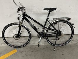 Villiger Ottawa Velo schwarz gebraucht mit Gepäckträger